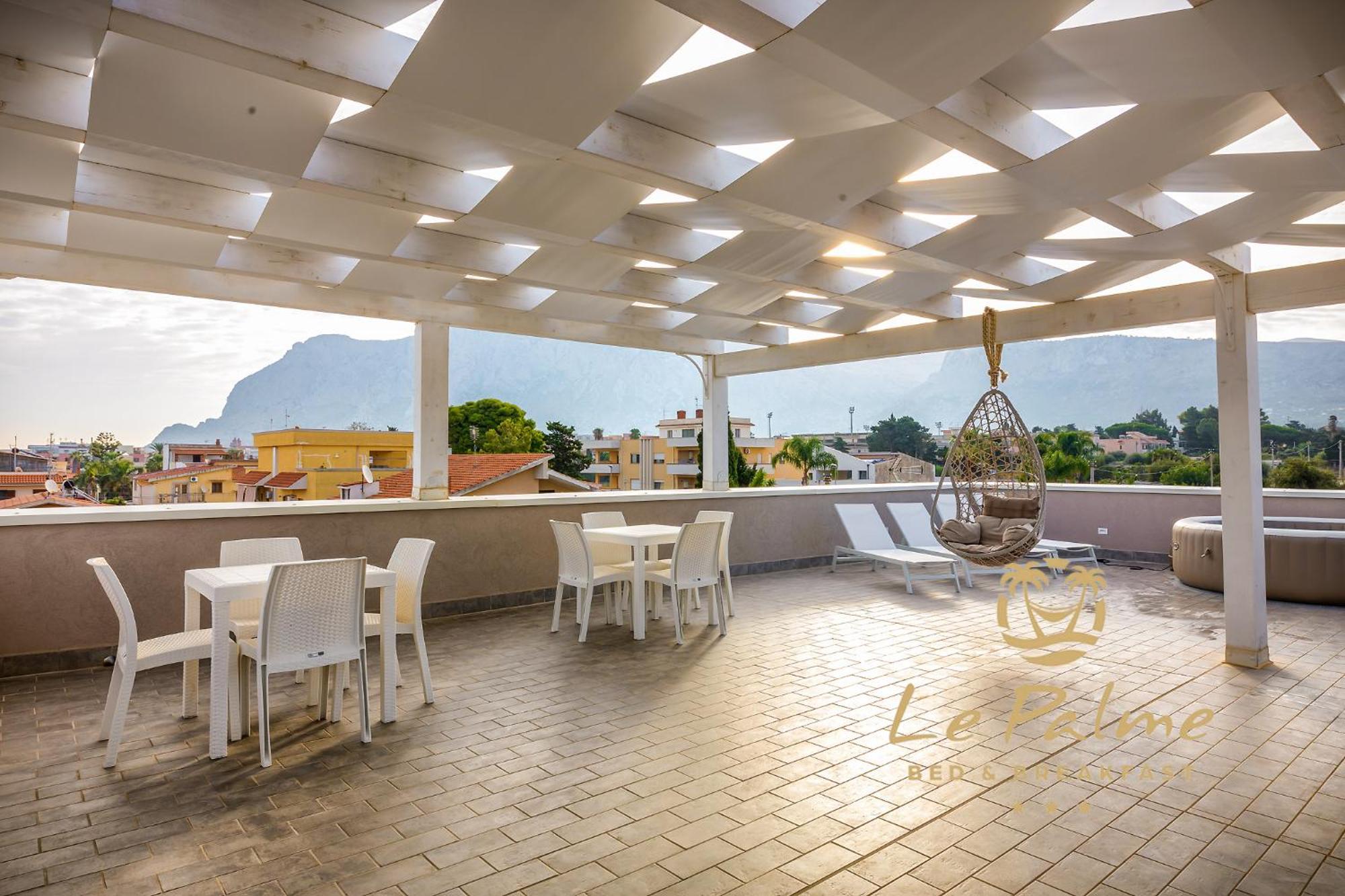 Hotel Le Palme Terrasini Exterior foto