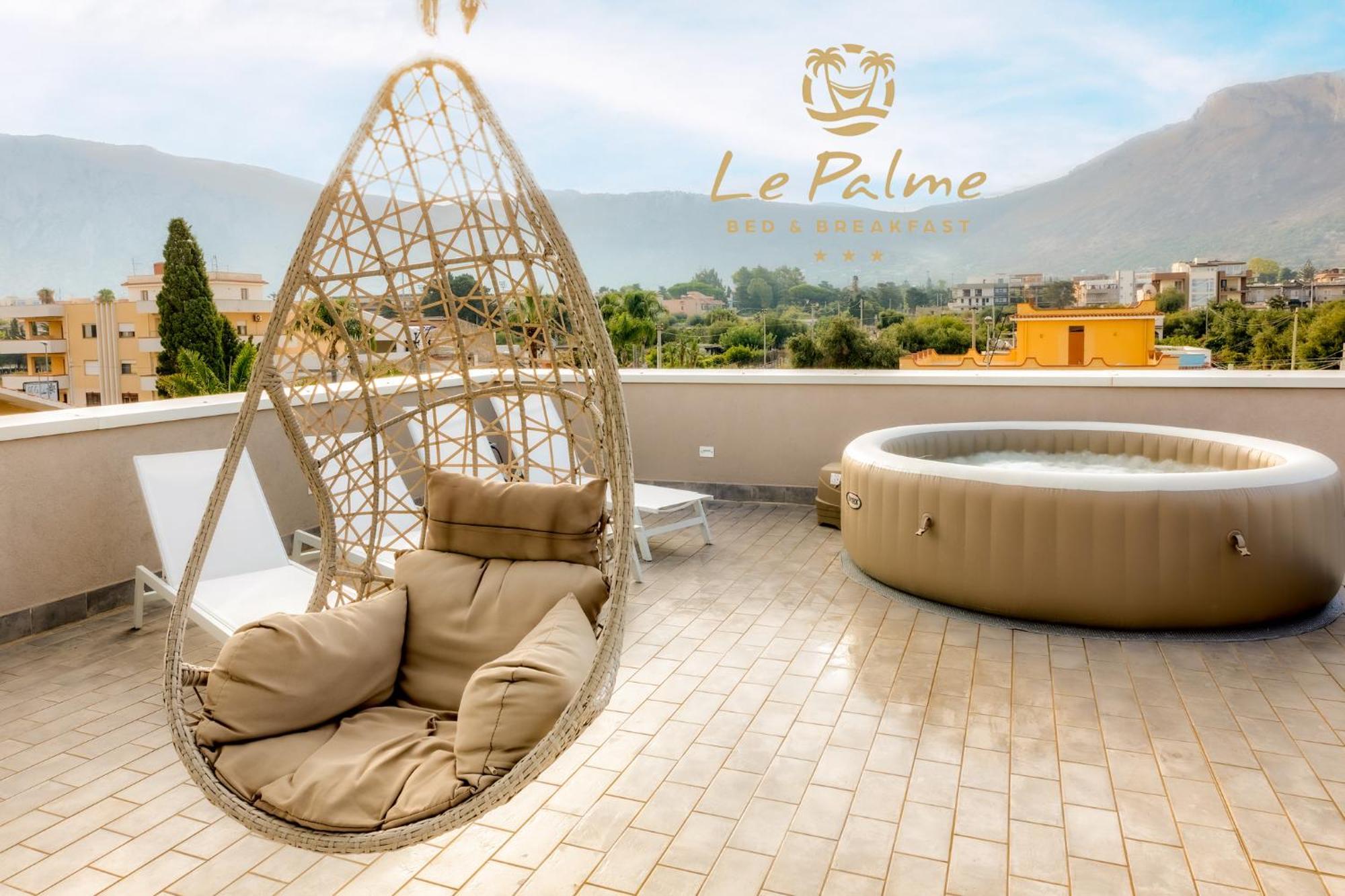 Hotel Le Palme Terrasini Exterior foto
